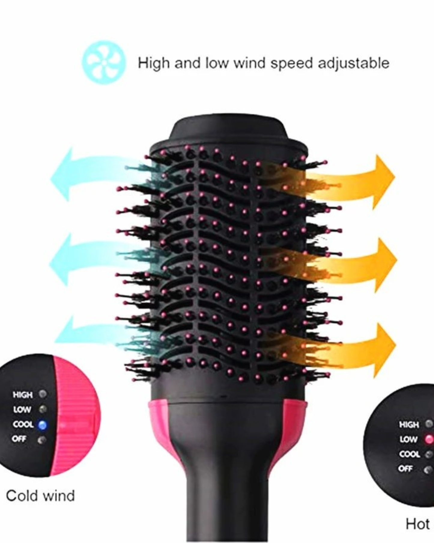 One Step Hot Air Brush